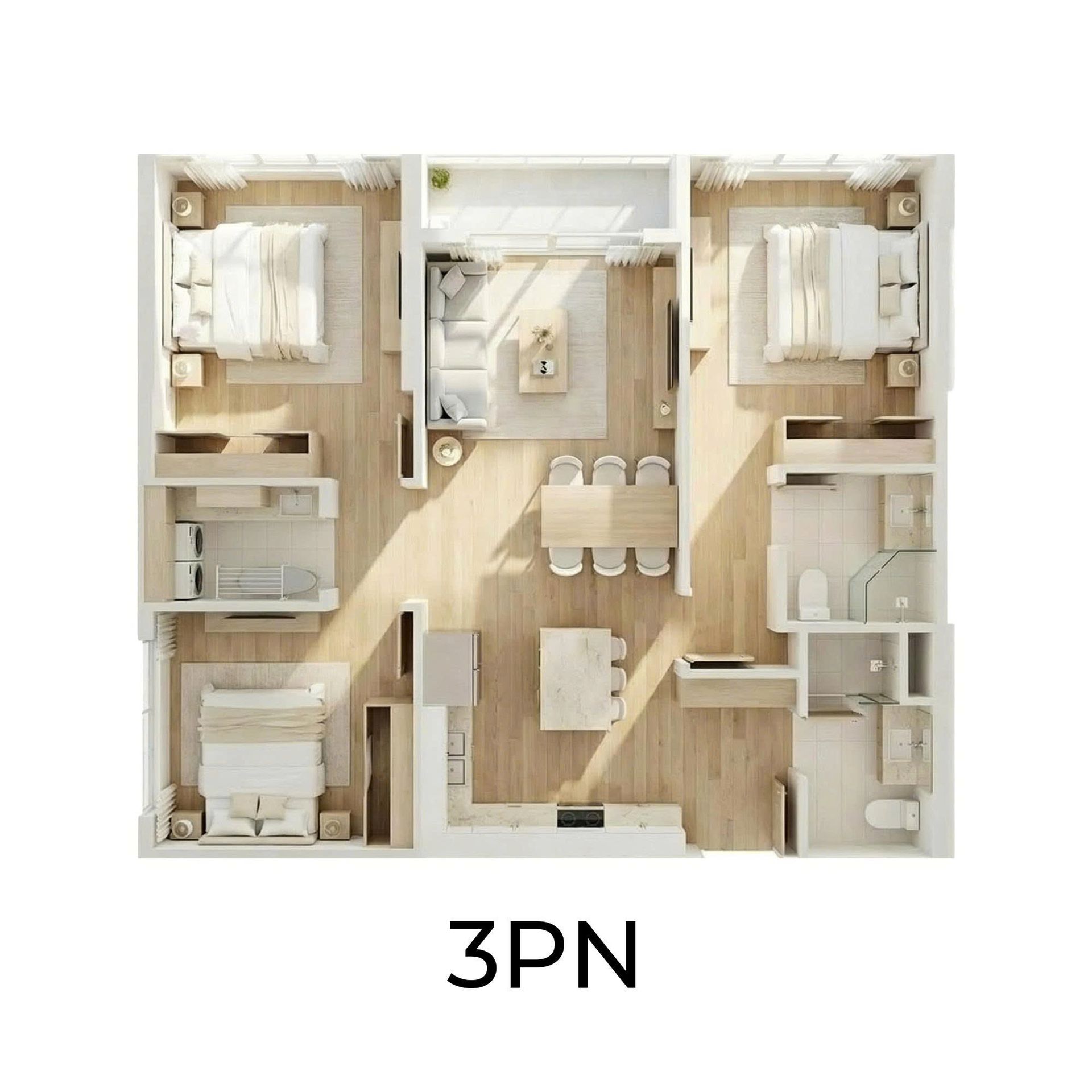 Căn 3PN