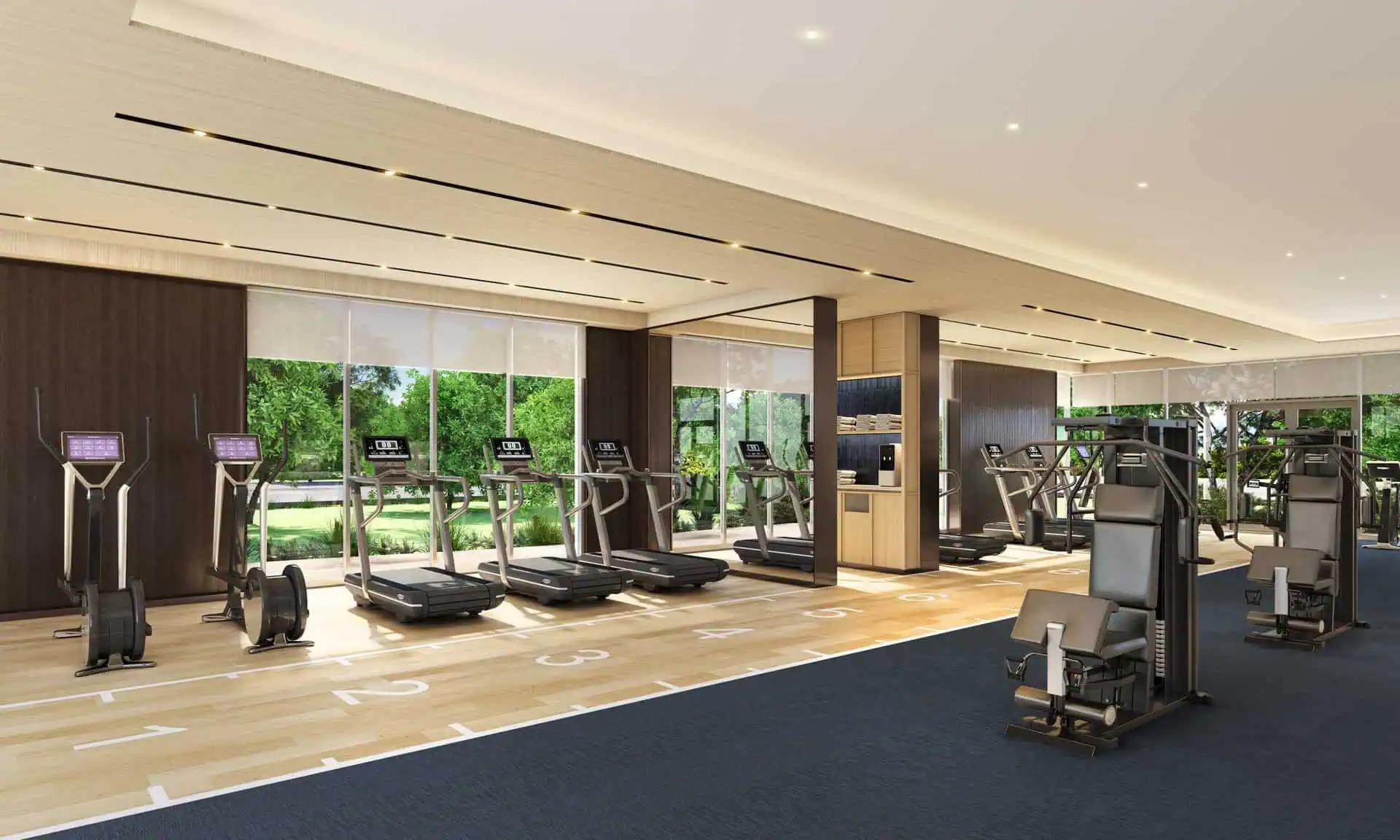 Phòng tập gym đẳng cấp
